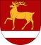 Coat of arms of Sigmaringen in Baden-Wuerttemberg, Germany