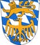 Coat of arms of Starnberg in Upper Bavaria, Germany