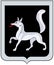 Coat of arms of Udor district. Komi Republic. Russia