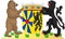 Coat of arms of West Flanders. Belgium