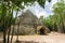 Coba Mayan Observatory Temple called Xaibe or Crossroads or pain