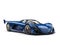 Cobalt blue awesome racing car