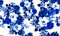 Cobalt Seamless Textile. White Pattern Background. Indigo Tropical Art. Gray Floral Background. Blue Flora Leaves.