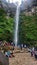 Coban rondo waterfall in malang east java, indonesia