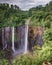 Coban Tumpak Sewu around Bromo Mountain in East Java