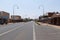 The Cobar main street is a town in central western New South Wales, whose economy is based mainly upon base metals and gold mining