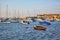 The Cobb harbor of Lyme Regis. West Dorset. England