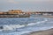 The Cobb harbor of Lyme Regis. West Dorset. England