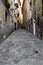 Cobble stone narrow street