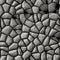Cobble stones mosaic pattern texture seamless background - pavement gray natural colored pieces