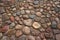 Cobble-stones roadway.