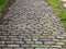 Cobbled pathway