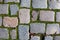 Cobbled pavement background