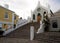 Cobbled Staircase to St Peters Anglican Church in St George, Bermuda