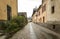 A cobbled street in Hone town