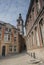 Cobbled street in mons