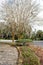 Cobbled walking path at Ravine Gardens State Park in Palatka, FL USA