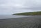 Cobblestone beach near St Vincent`s, NL Canada