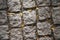 Cobblestone bricks background