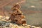 Cobblestone construction on a mountain top