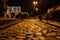 Cobblestone Roadway