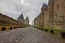 Cobblestone Roadway Around the Castle