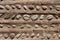 Cobblestone wall texture background