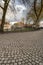 Cobblestones and Canalside houses Bruges