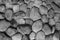 Cobblestones gray oval gray many cobbles background toning monochrome urban pattern uneven