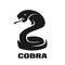 Cobra monochrome logo.