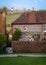 Cobstone Windmill and flint built cottage in Turville Village, Buckingham, England.