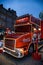 Coca Cola truck at Cardiff, South Wales, UK.