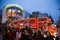 Coca Cola truck at Cardiff, South Wales, UK.