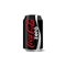Coca-cola zero can isolated on white background