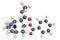 Cocaine molecule