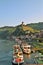 Cochem Castle and Moselle river, Germany