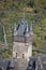 Cochem, Germany - 09 17 2020: tower of the Reichsburg Cochem