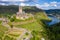 Cochem Imperial Castle, Reichsburg Cochem, Gothic Revival style, Cochem town, Moselle river, Rhineland-Palatinate, Germany.