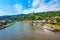 Cochem town aerial view, Germany