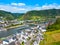 Cochem town aerial view, Germany