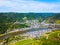 Cochem town aerial view, Germany