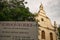 Cochin, India - 20 august 2019: view of st francis catholic church front facade, it is the oldest in india and a symbol of