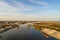 Cochrane Bridge over Mobile River on the Alabama gulf coast