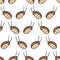 Cockroach insect seamless pattern textile print. repeat pattern background design