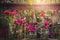 Cockscomb, Chinese Wool Flower and gerbera flowers in vase adorn