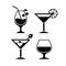 Cocktail vector icon