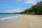 Cocles beach on the Caribbean shore of Costa Rica