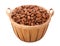 Cocoa Bean Basket (with clipping path)