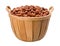 Cocoa Bean Basket isolated