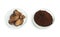 Cocoa beans and cocoa powder